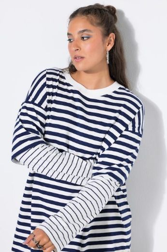 Plus size veliki brojevi Majica dugih rukava šireg kroja za punije