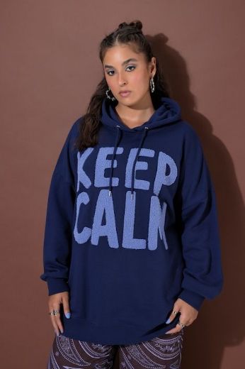 Plus size veliki brojevi Majica dugih rukava s kapuljačom za punije