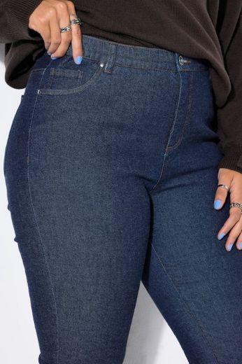 Plus size veliki brojevi Traperice uskih nogavica za punije