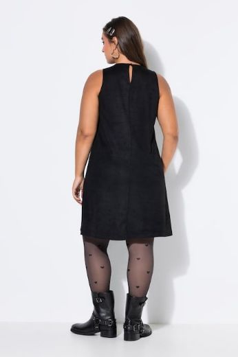 Plus size veliki brojevi Haljina midi bez rukava za punije