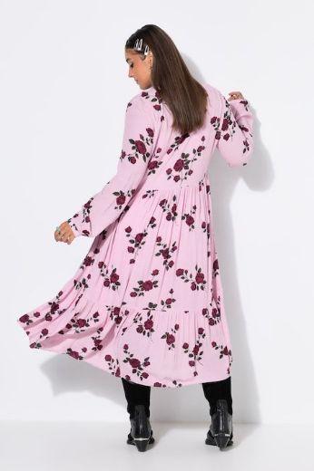 Plus size veliki brojevi Haljina midi A kroja za punije