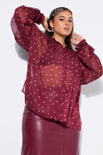 Plus size veliki brojevi Bluza dugih rukava za punije