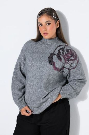 Plus size veliki brojevi Pulover dugih rukava za punije