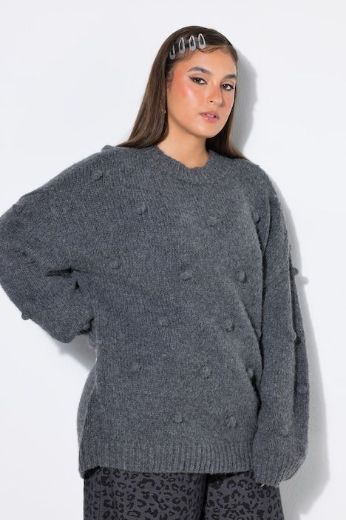 Plus size veliki brojevi Pulover dugih rukava za punije