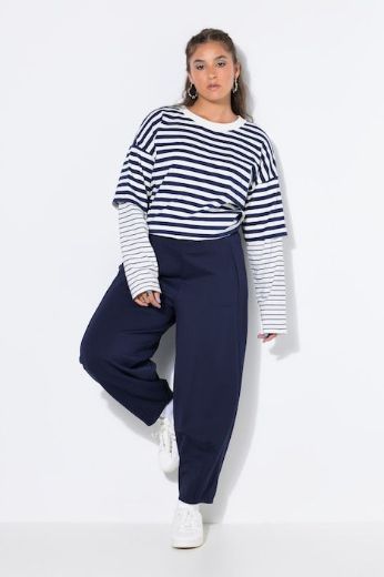 Plus size veliki brojevi Hlače širokih nogavica za punije