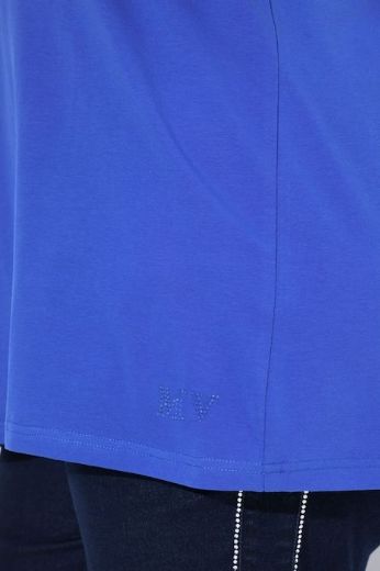 Plus size veliki brojevi Majica 3/4 rukava A kroja okruglog izreza za punije