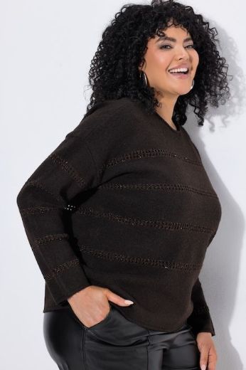 Plus size veliki brojevi Pulover dugih rukava za punije