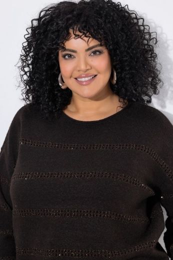 Plus size veliki brojevi Pulover dugih rukava za punije