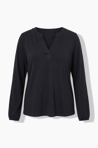 Veliki brojevi Bluza dugih rukava moda za punije