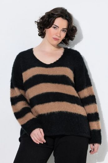 Plus size veliki brojevi Pulover dugih rukava za punije