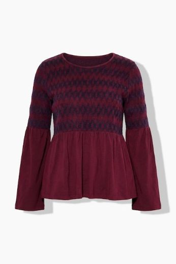 Plus size veliki brojevi Majica dugih rukava za punije