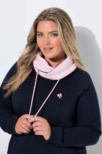 Plus size veliki brojevi Majica dugih rukava povišenog ovratnika za punije