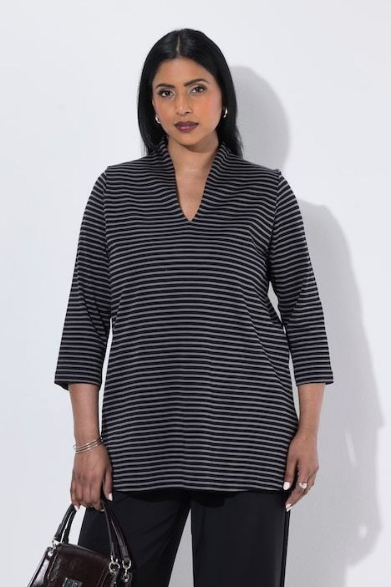 Plus size veliki brojevi Majica 3/4 rukava za punije