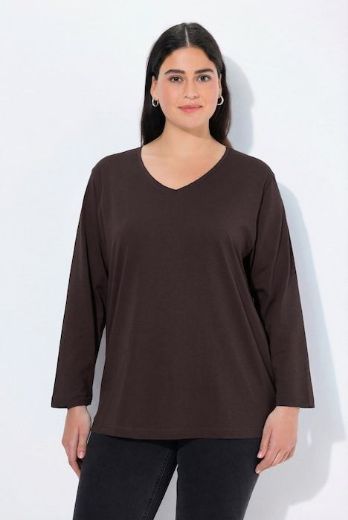 Plus size veliki brojevi Majica Basic dugi rukavi za punije