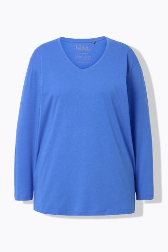 Plus size veliki brojevi Majica Basic dugi rukavi za punije