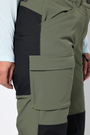 Plus size veliki brojevi Hlače sportske s džepom i patentnim zatvaračem na nogavicama za punije