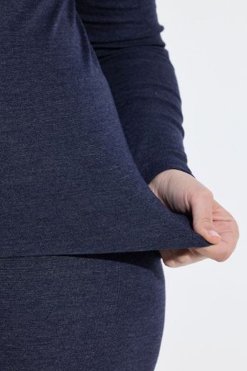 Plus size veliki brojevi Potkošulja dugih rukava termo za punije