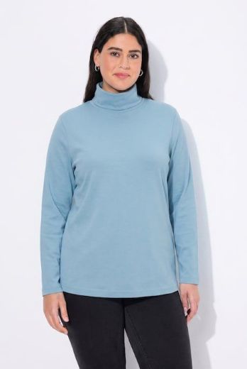 Plus size veliki brojevi Majica rol ovratnik za punije