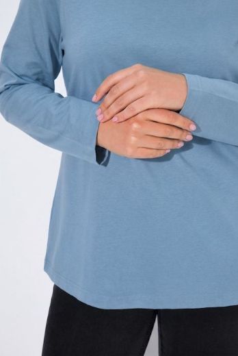 Plus size veliki brojevi Majica rol ovratnik za punije