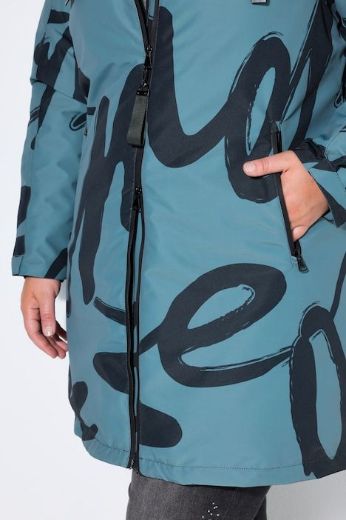 Plus size veliki brojevi Jakna funkcionalna s printom za punije