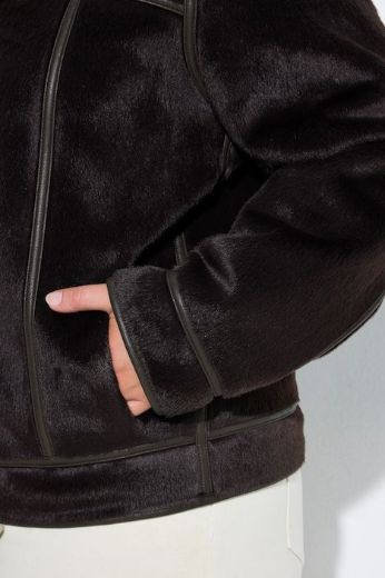 Plus size veliki brojevi Jakna obostrana za punije