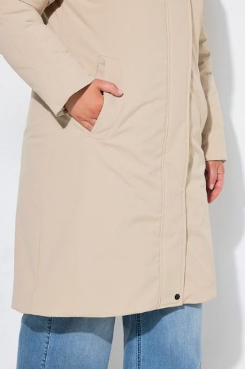 Plus size veliki brojevi Jakna dužeg A kroja za punije