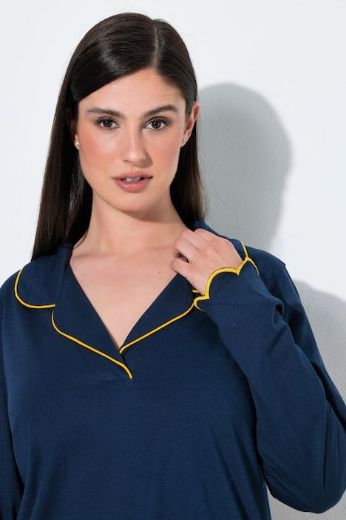 Plus size veliki brojevi Pidžama dvodijelna dugih rukava i dugih nogavica za punije