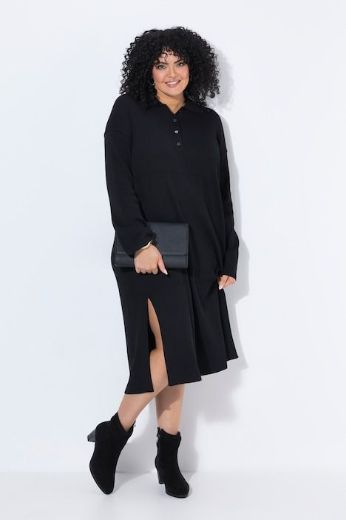 Plus size veliki brojevi Haljina maxi dugih rukava za punije