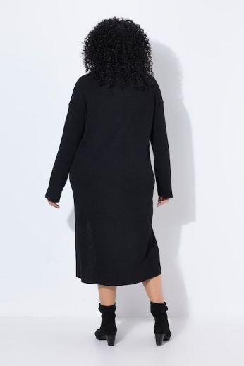 Plus size veliki brojevi Haljina maxi dugih rukava za punije