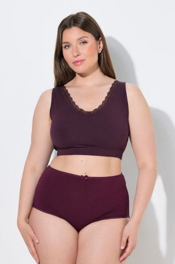 Plus size veliki brojevi Grudnjak pamučni 2 komada za punije