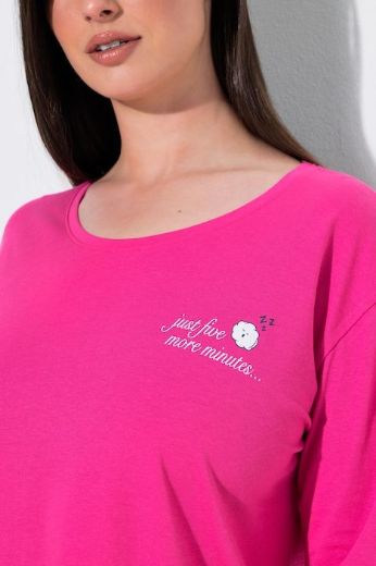 Plus size veliki brojevi Pidžama dugih rukava gornji dio za punije