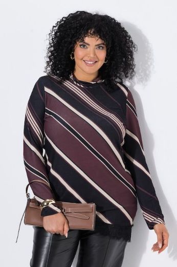 Plus size veliki brojevi Majica dugih rukava dužeg kroja za punije