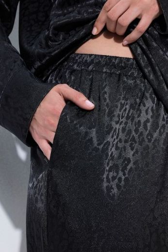 Plus size veliki brojevi Pidžama dvodijelna dugih rukava i dugih nogavica za punije