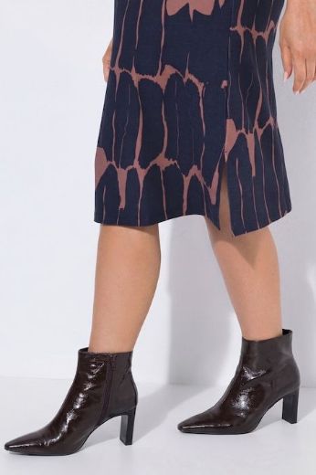 Plus size veliki brojevi Haljna midi 3/4 rukava za punije