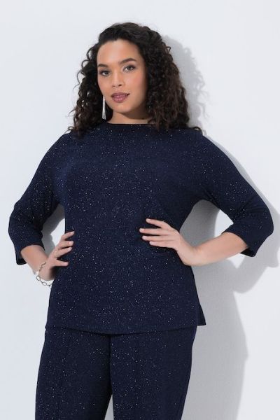 Veliki brojevi Bluza 3/4 rukava moda za punije