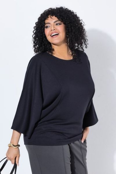 Veliki brojevi Bluza 3/4 rukava moda za punije