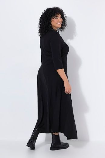 Plus size veliki brojevi Haljina maxi 3/4 rukava za punije