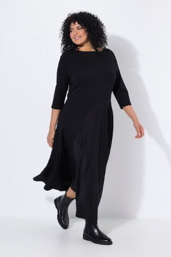 Plus size veliki brojevi Haljina maxi 3/4 rukava za punije