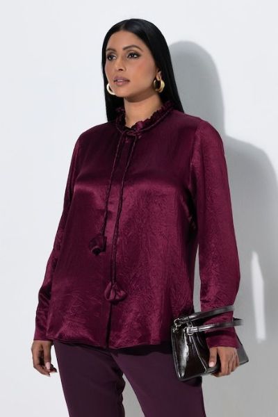 Veliki brojevi Bluza dugih rukava moda za punije