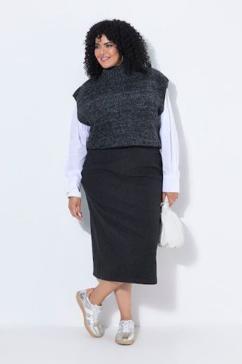 Plus size veliki brojevi Suknja elastičnog struka za punije