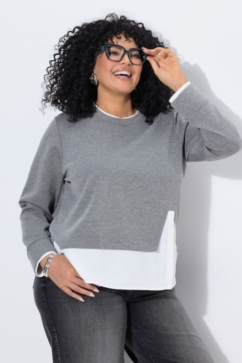 Plus size veliki brojevi Majica dugih rukava za punije
