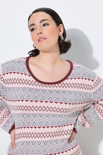 Plus size veliki brojevi Pulover dugih rukava za punije