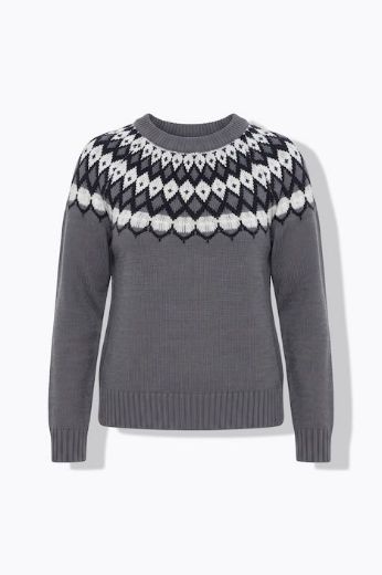 Plus size veliki brojevi Pulover dugih rukava za punije