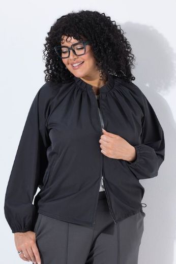 Plus size veliki brojevi Jakna lagana s patentnim zatvaračem za punije