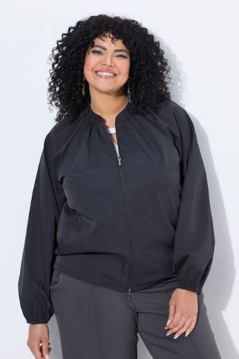 Plus size veliki brojevi Jakna lagana s patentnim zatvaračem za punije