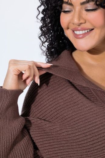 Plus size veliki brojevi Pulover dugih rukava za punije