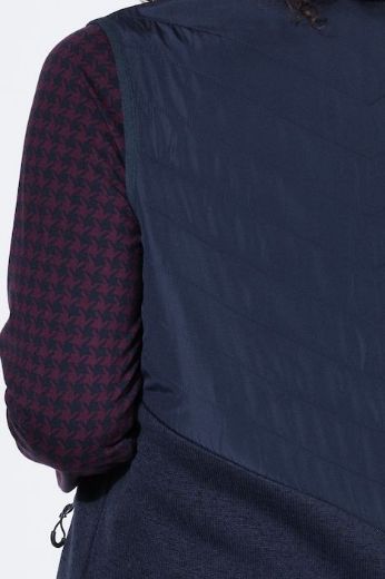 Plus size veliki brojevi Prsluk s patentnim zatvaračem za punije