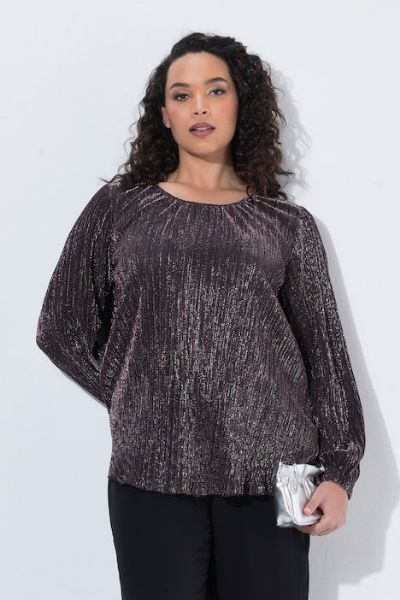 Veliki brojevi Bluza dugih rukava moda za punije