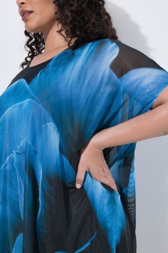 Plus size veliki brojevi Bluza kratkih rukava okruglog ovratnika za punije