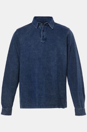 Plus size veliki brojevi Majica Polo dugih rukava za punije